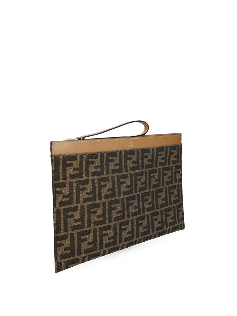 Fendi Fendi FF Jacquard Medium Flat Pouch 3
