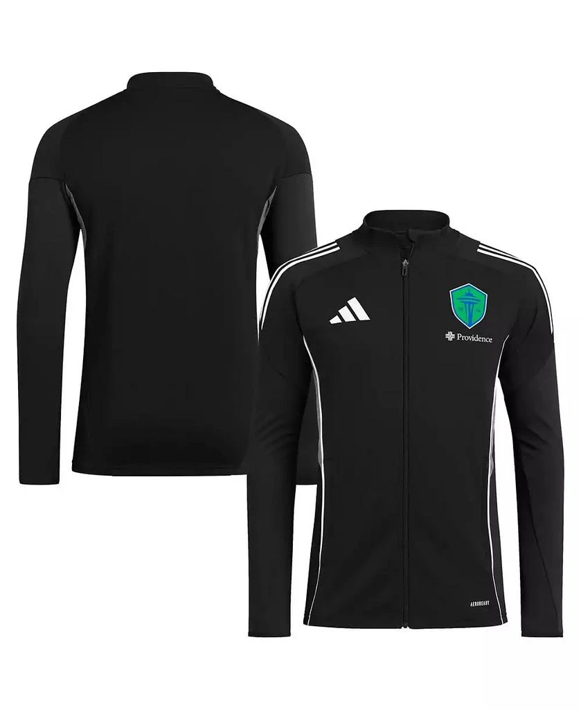 Adidas Men's Black Seattle Sounders FC 2025 Full-Zip Training Jacket 1