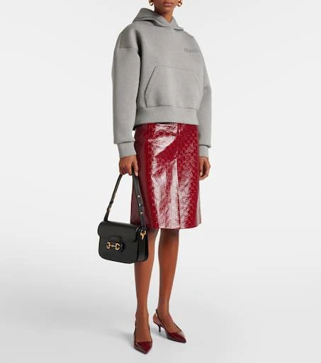 Gucci Gucci Horsebit 1955 leather shoulder bag 5
