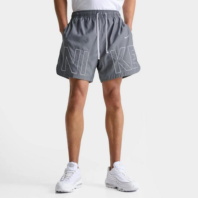 NIKE Men's Nike Sportswear Embroidered Woven Flow Shorts 1