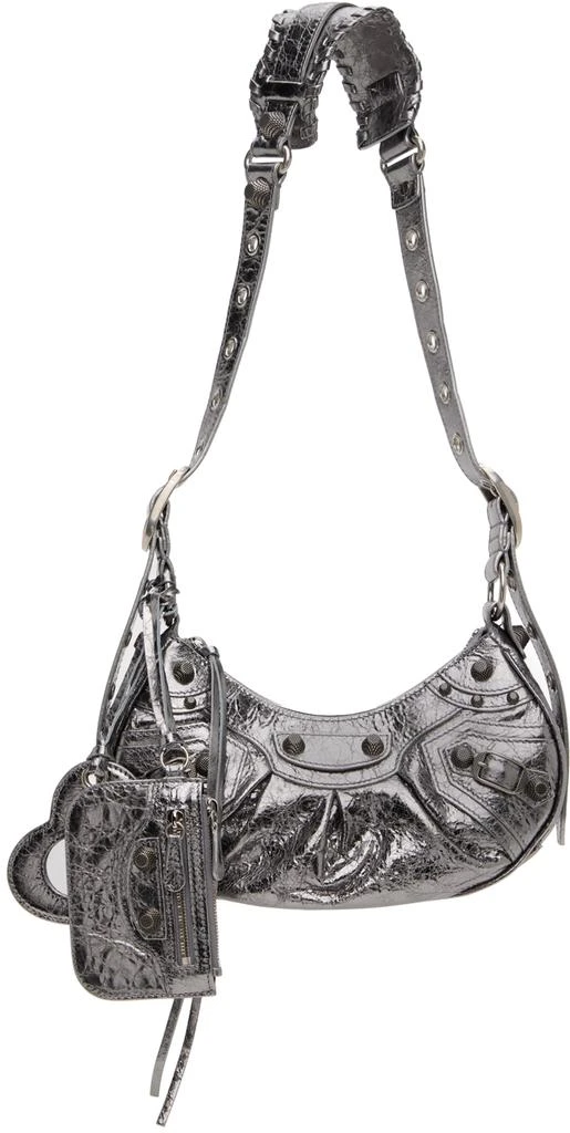 Balenciaga Silver XS 'Le Cagole' Bag 1