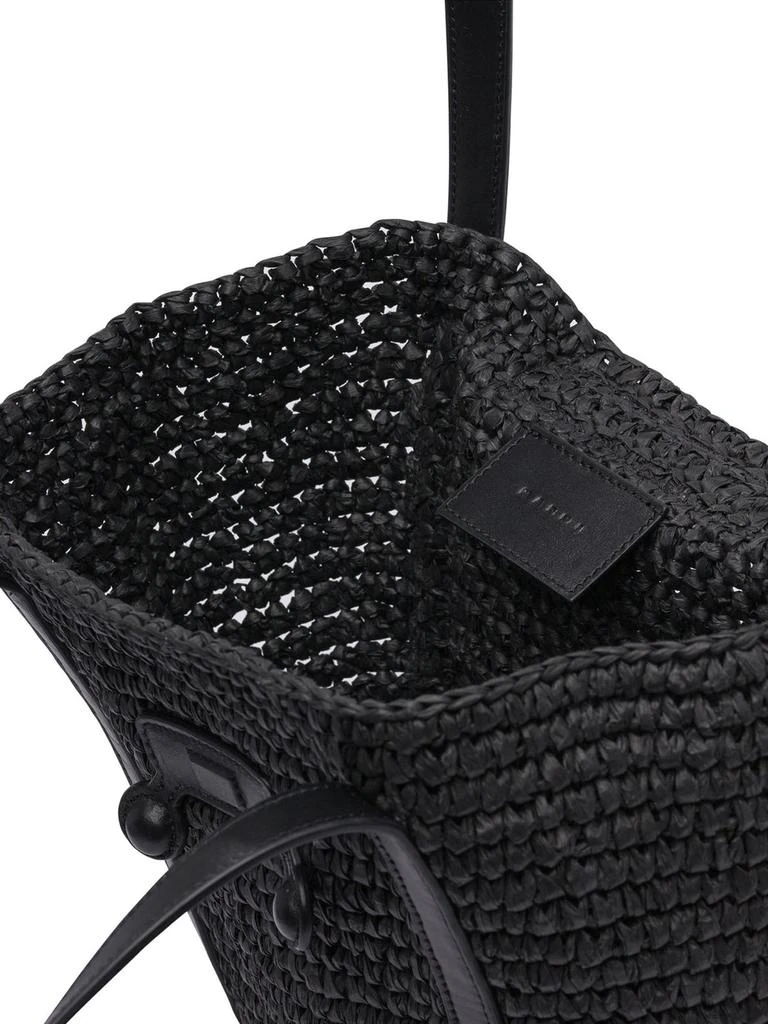 Marni Marni Trunkaroo Interwovened Beach Tote Bag 5