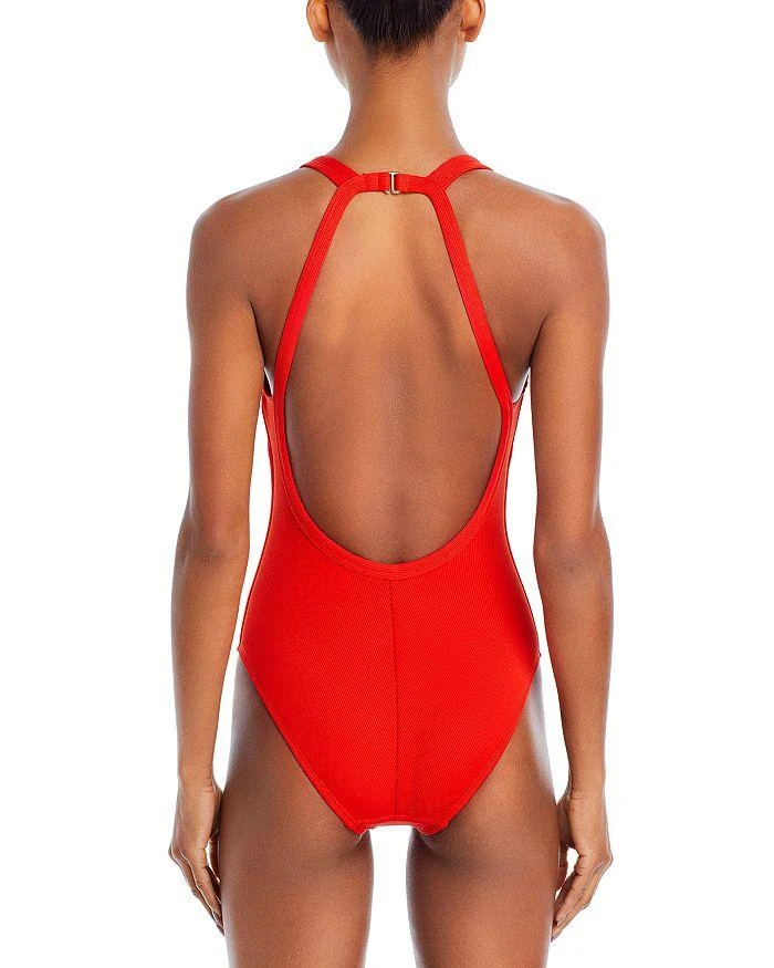 Robin Piccone Amy Ribbed Swimsuit 2