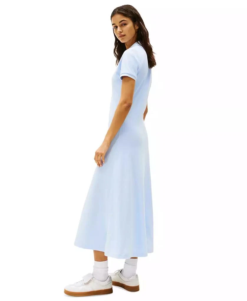 Tommy Jeans Women
s Striped Short-Sleeve Midi Polo Dress 4
