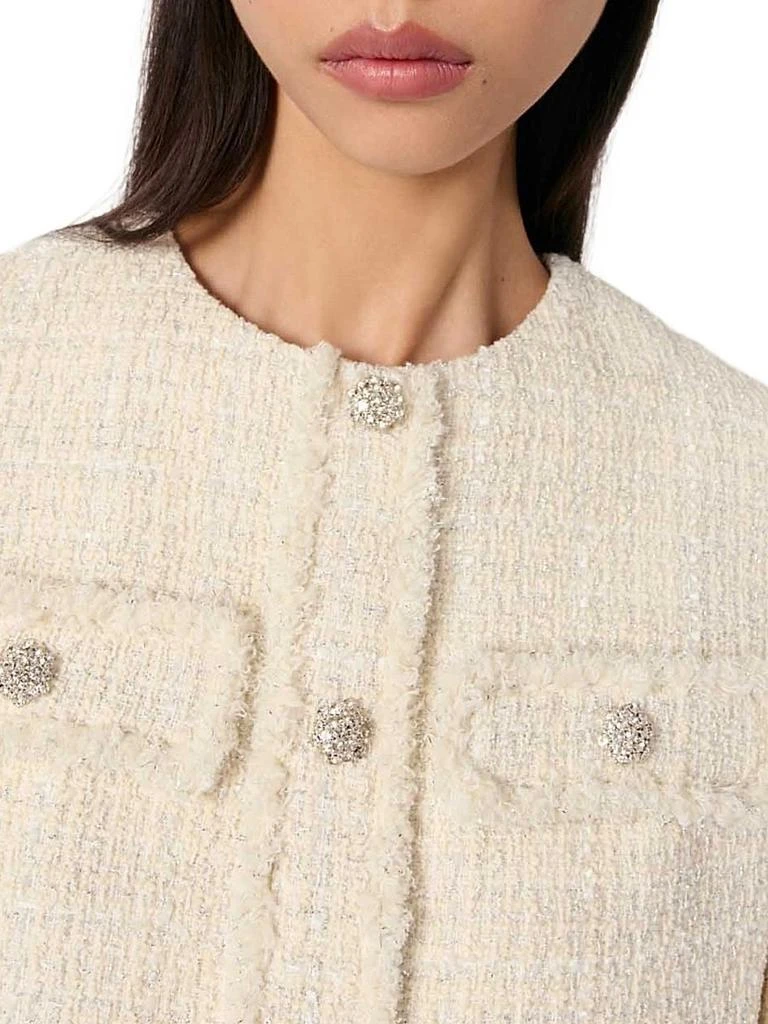 Maje Tweed 2-in-1 Mini Dress 6
