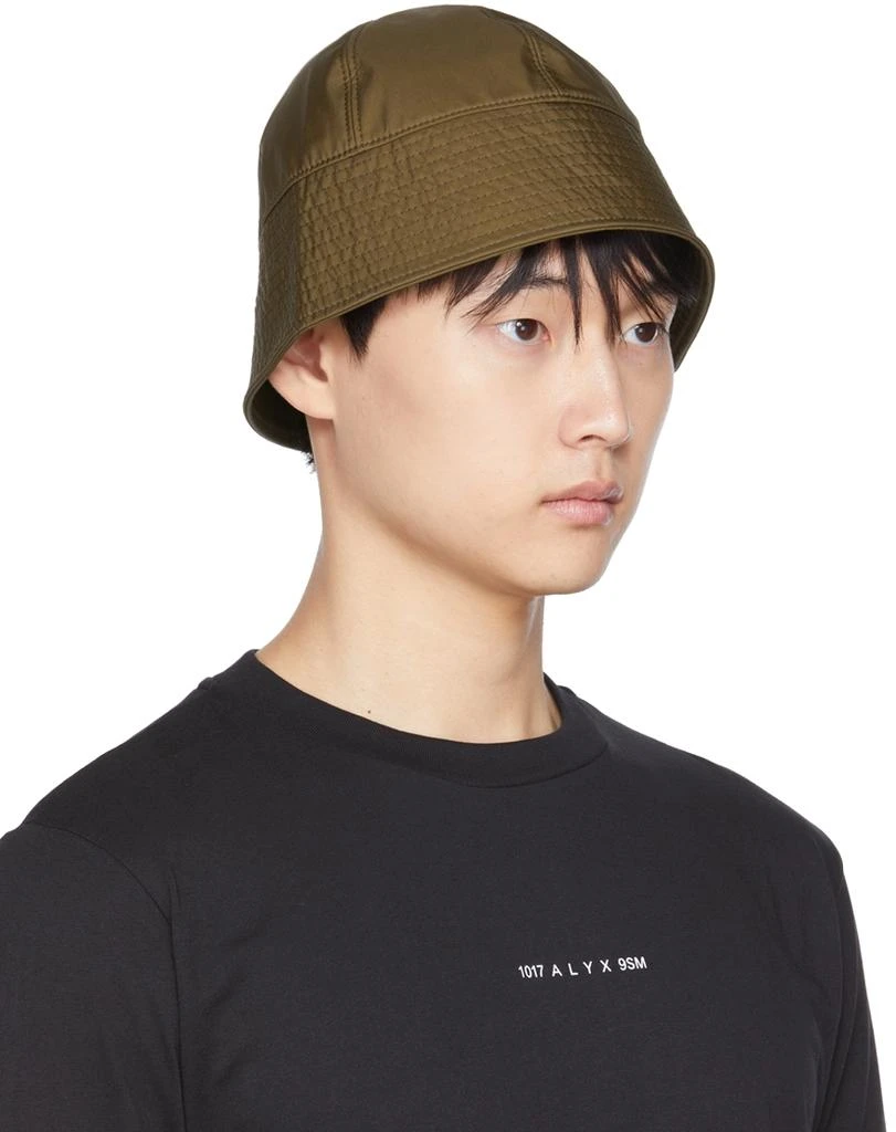 1017 ALYX 9SM SSENSE Exclusive Khaki Bucket Hat 2