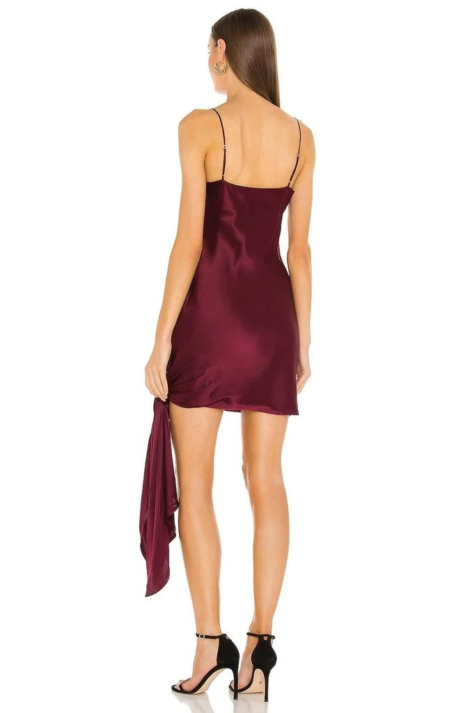 Cinq a Sept Ryder Dress In Merlot 3
