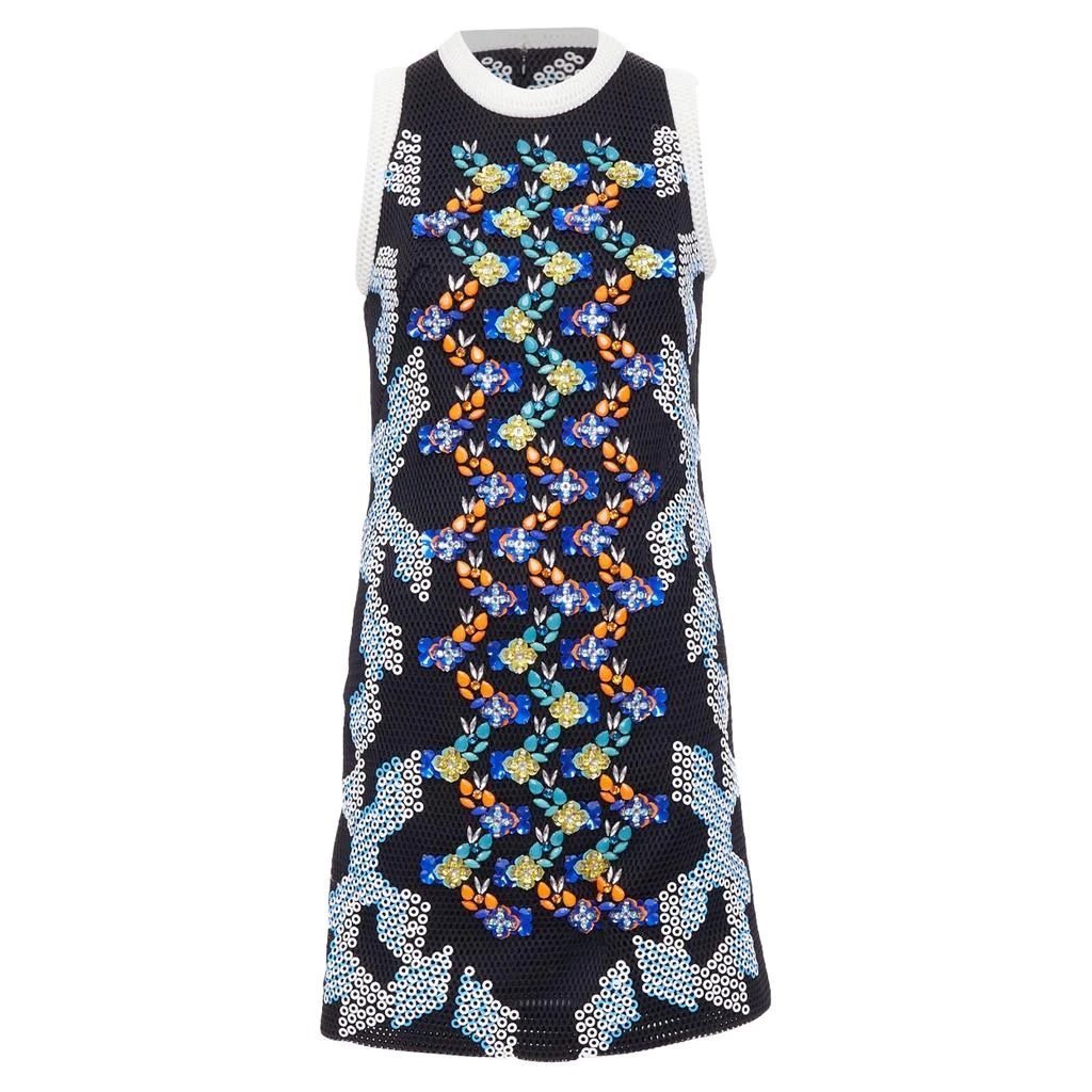 PETER PILOTTO Bead Embellished Mesh Mini Dress 1