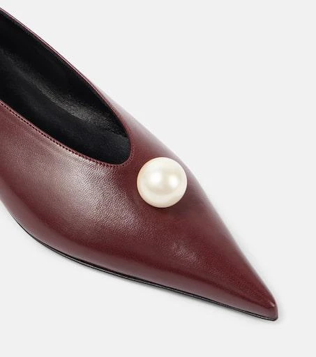 Magda Butrym Leather ballet flats 5