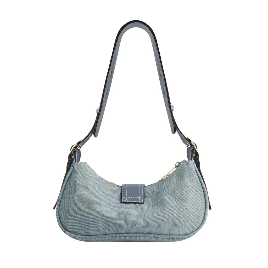True Religion Multi Strap Denim Shoulder Bag 2