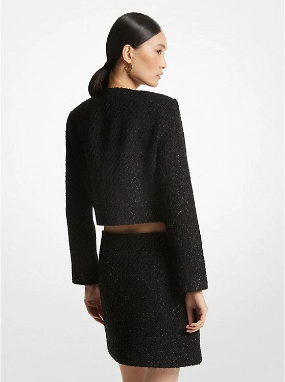 michael_kors Metallic Tweed Jacket 2