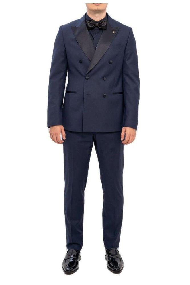 MANUEL RITZ Manuel Ritz Double Breasted Suit
