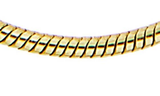 Savvy Cie Jewels Snake Chain Necklace 3