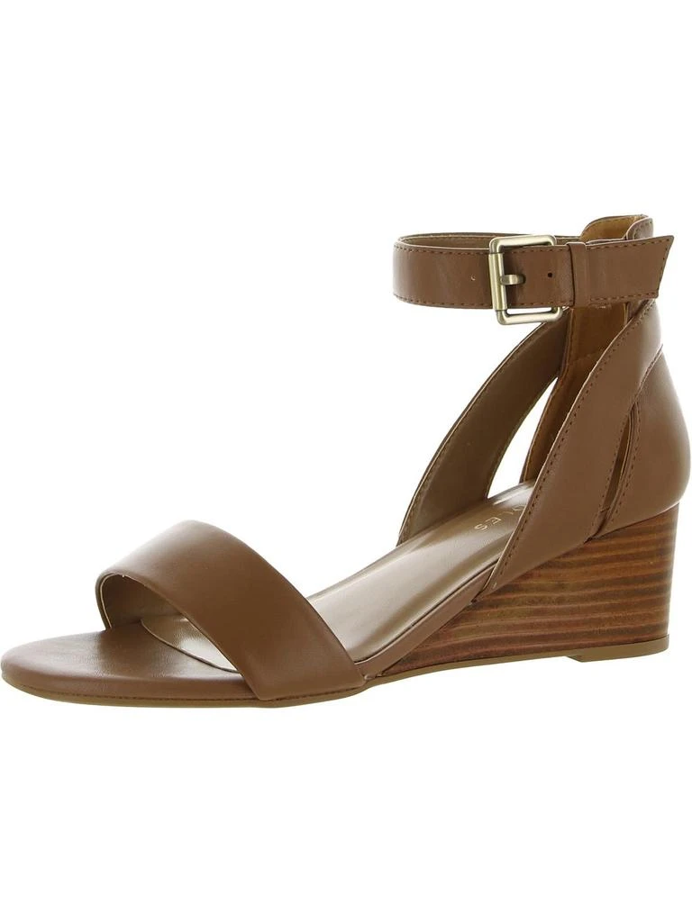 Aerosoles Willowbrook Womens Padded Insole Ankle Strap Wedge Sandals 1