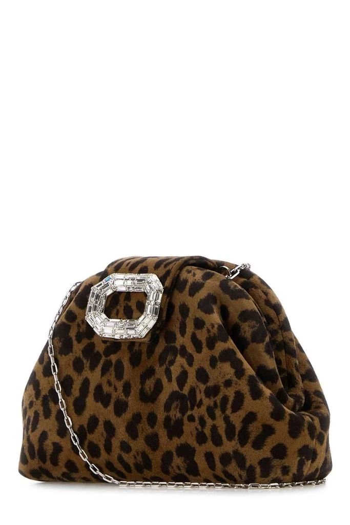 Amina Muaddi Amina Muaddi Camelia Micro Clutch Bag 3