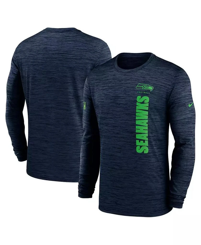 Shop Men's College Navy Seattle Seahawks 2024 Sideline Velocity