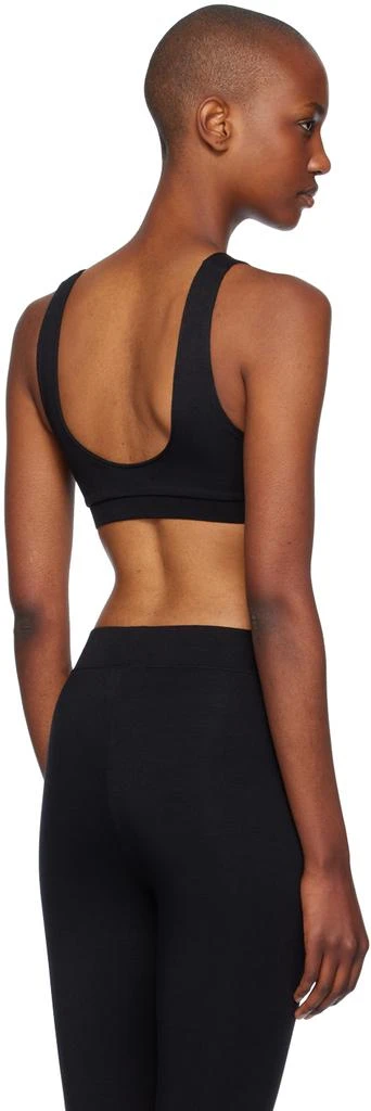 ÉTERNE Black Jersey Sport Bra 3