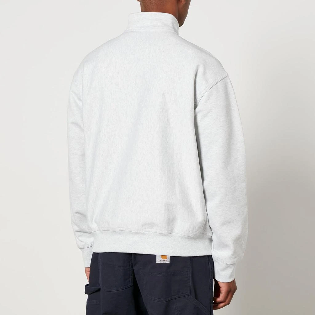 Carhartt WIP Carhartt WIP Half Zip American Script Cotton-Blend Jersey Sweatshirt 2