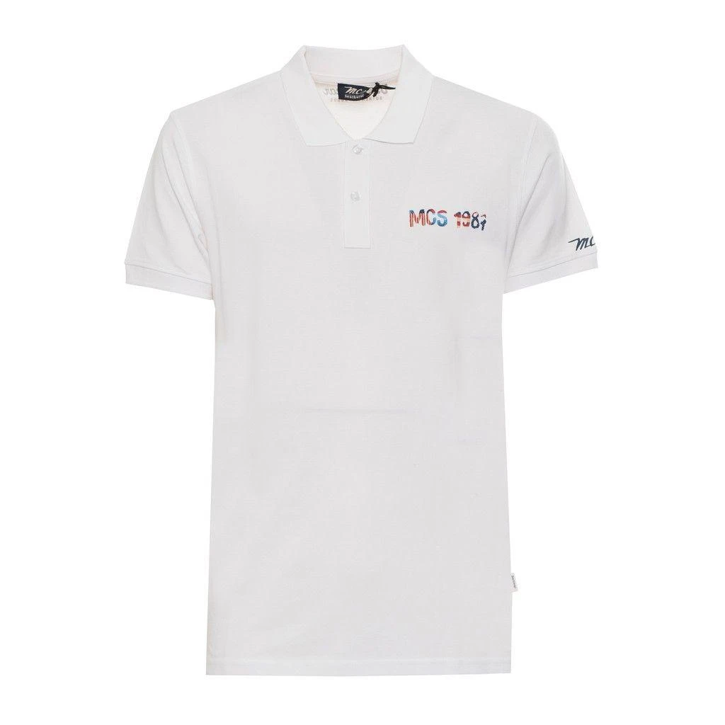 MCS Polo White Men 1