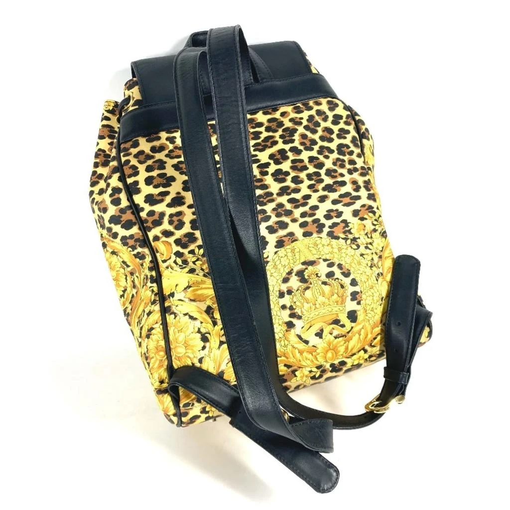 Versace yellow Pvc Leather Backpack (Pre-Owned) 2