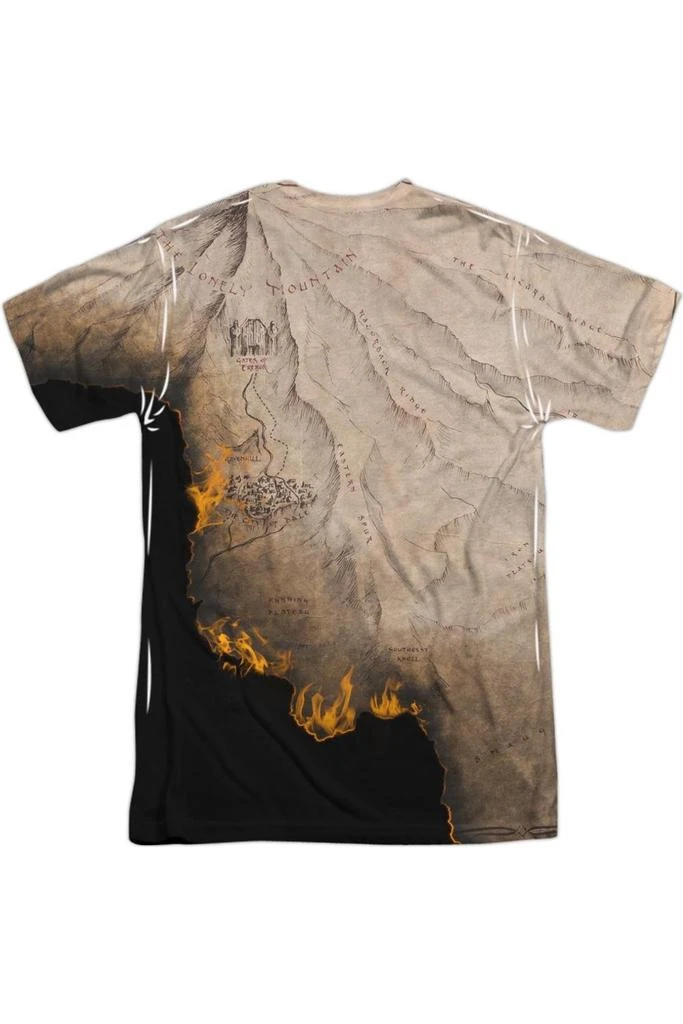 Gildan Hobbit Smaug Attack (Front/Back) Short Sleeve Adult Poly Crew Tee / T-Shirt 2