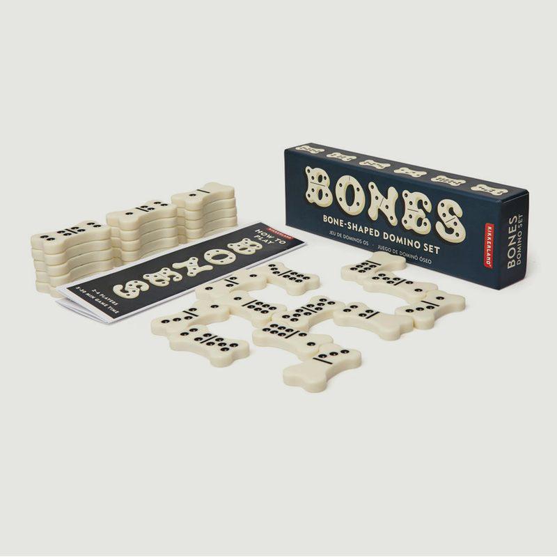 Kikkerland Dog Bone Dominos White KIKKERLAND