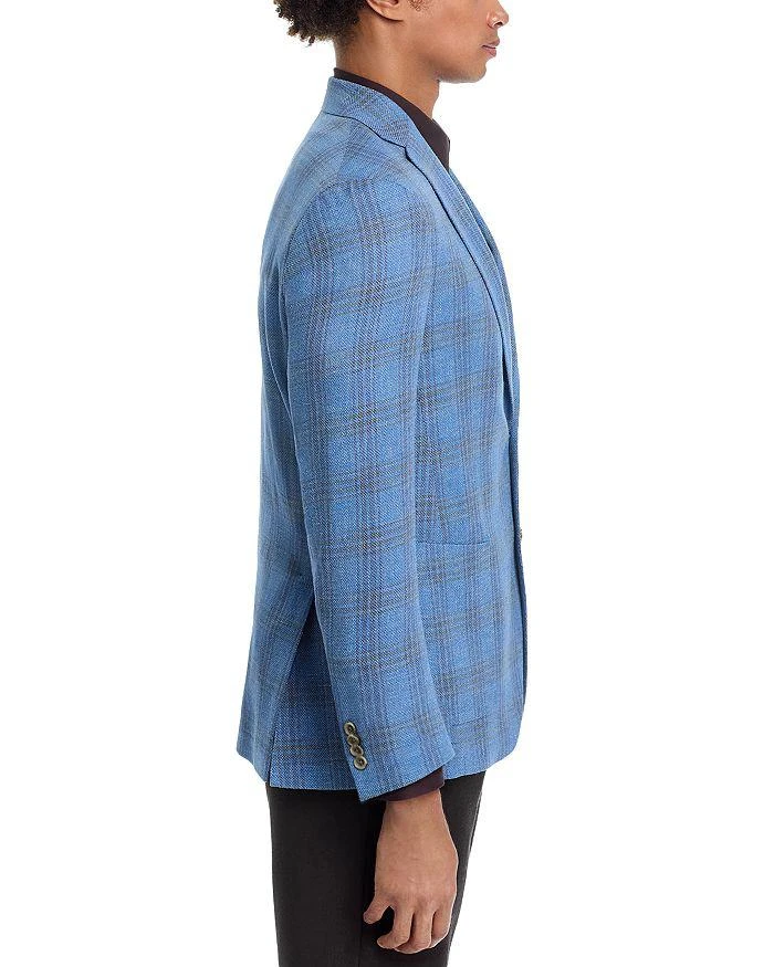 Jack Victor Plaid Unstructured Regular Fit Sport Coat 4