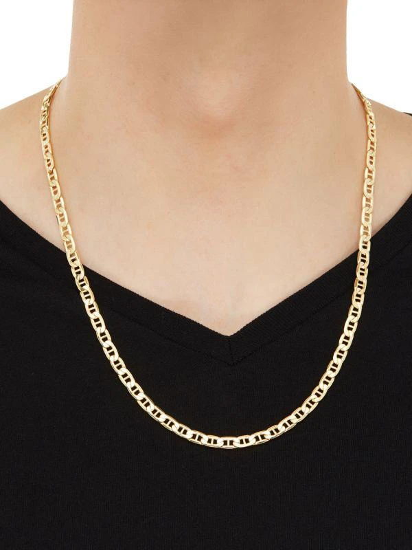 Saks Fifth Avenue 14K Yellow Gold Mariner Chain Necklace 3