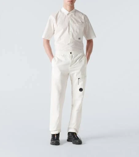 C.P. Company Logo cotton poplin shirt 2