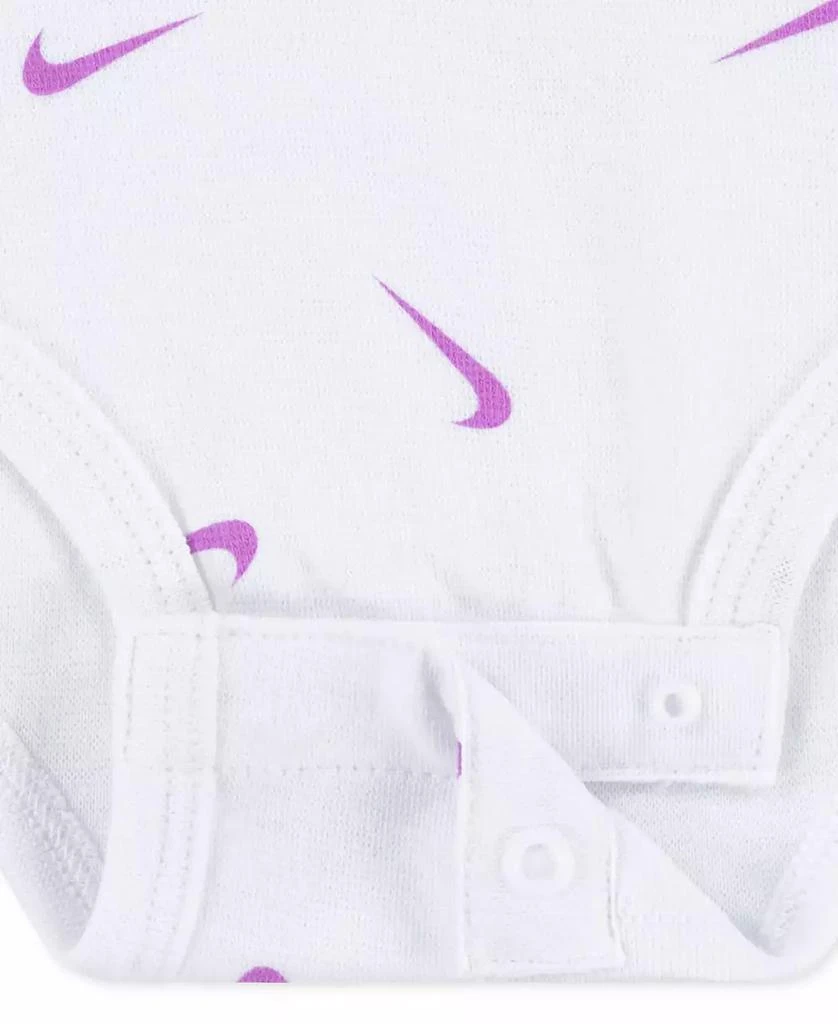 NIKE Baby Boys or Girls Essentials Bodysuits, Pack of 3 4