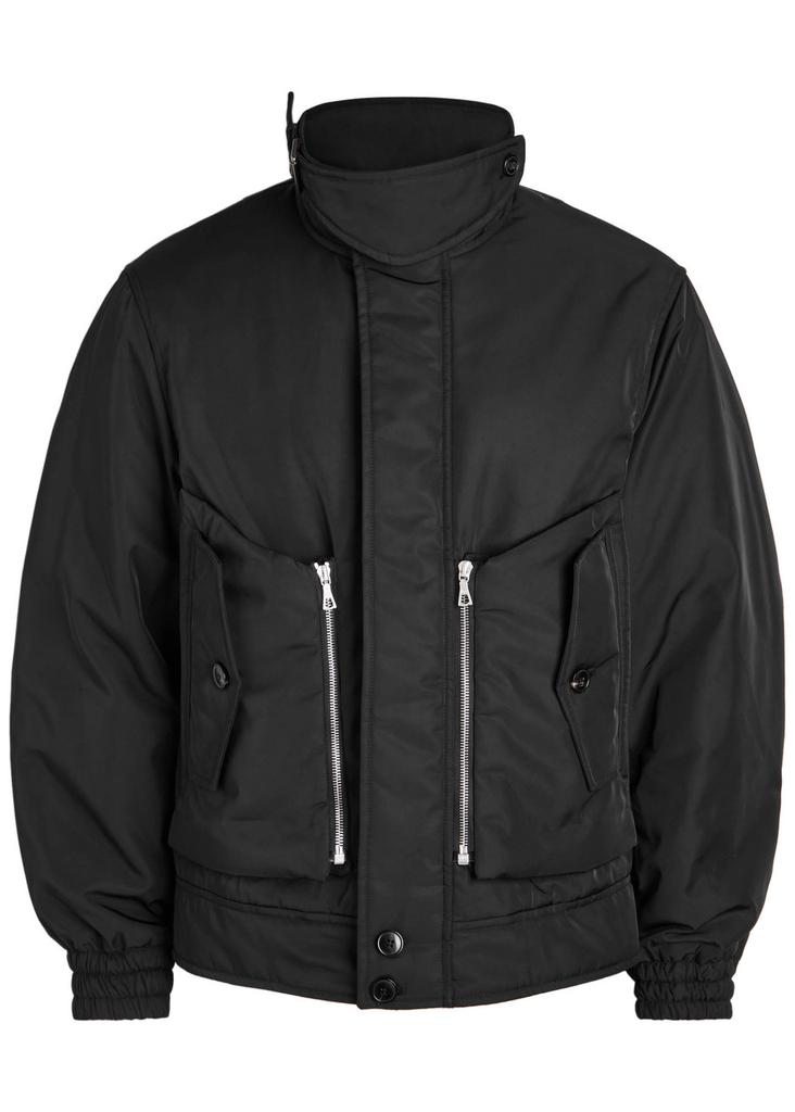 Dries Van Noten Zip Detailed Short Bomber Jacket – On Sale Now