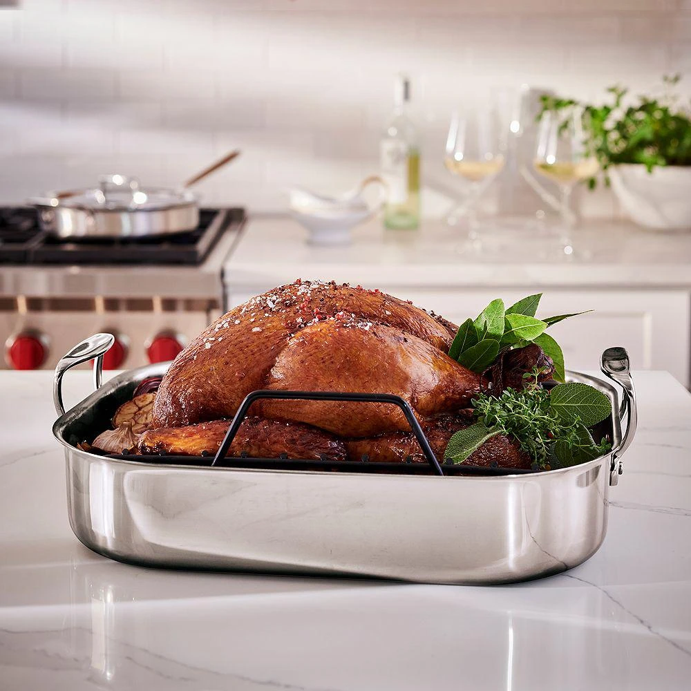 All-Clad Gourmet Accessories Large Roaster with Rack 1