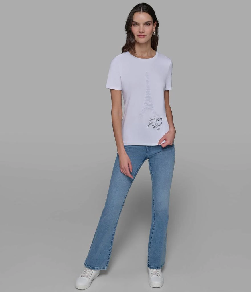 Karl Lagerfeld Paris EIFFEL TOWER TEE 5