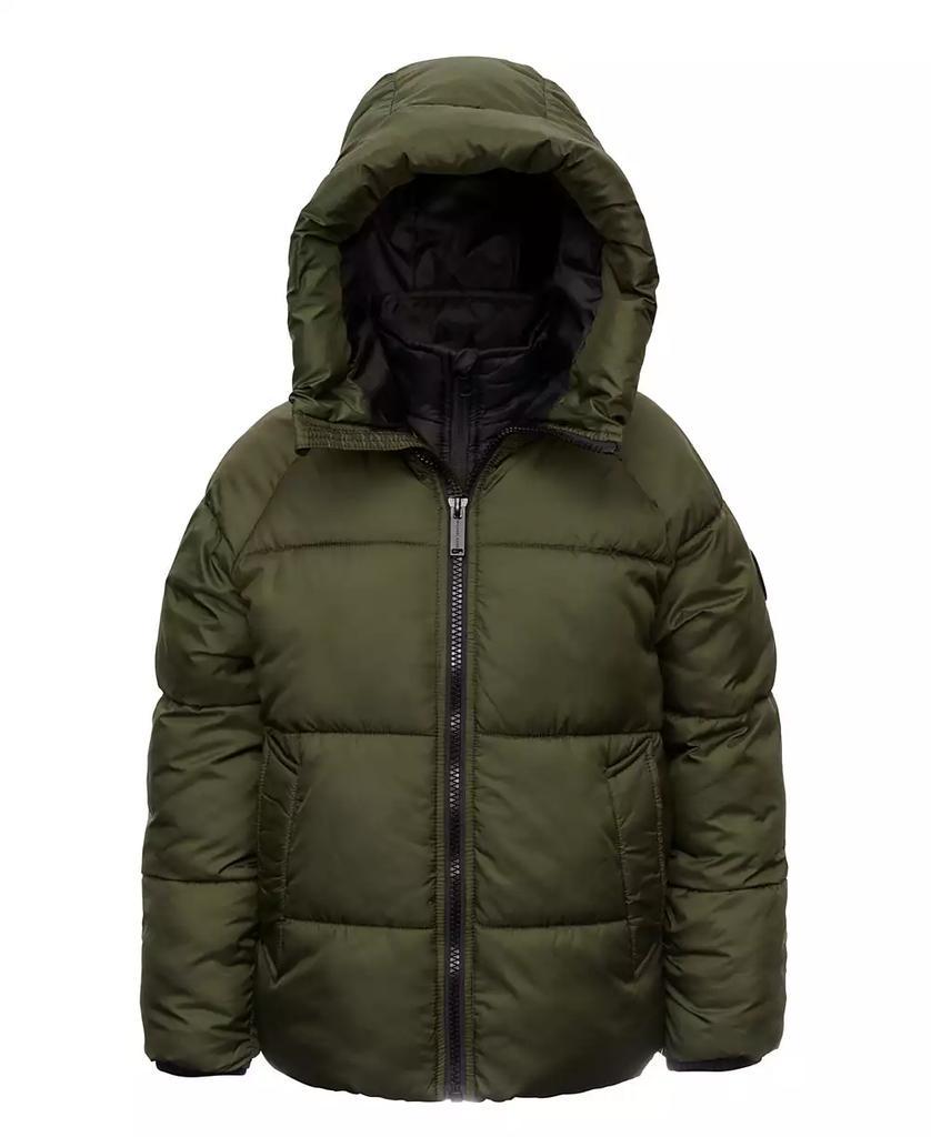 Michael Kors Toddler & Little Boys Puffer Jacket with Bib