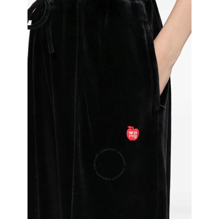 Alexander Wang Articulated Velour Track Pants