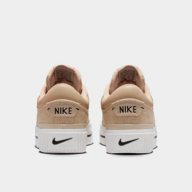 NIKE Women's Nike Court Legacy Lift LE Casual Shoes 4