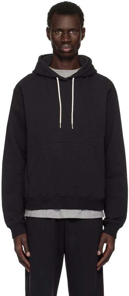 John Elliott Black Beach Hoodie 1