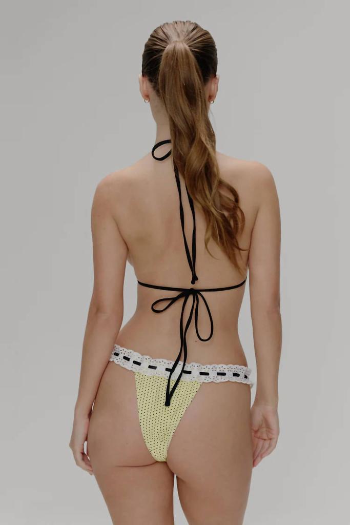 Frankies Bikinis Frankies Bikinis - Lacey Micro Bikini Bottom
