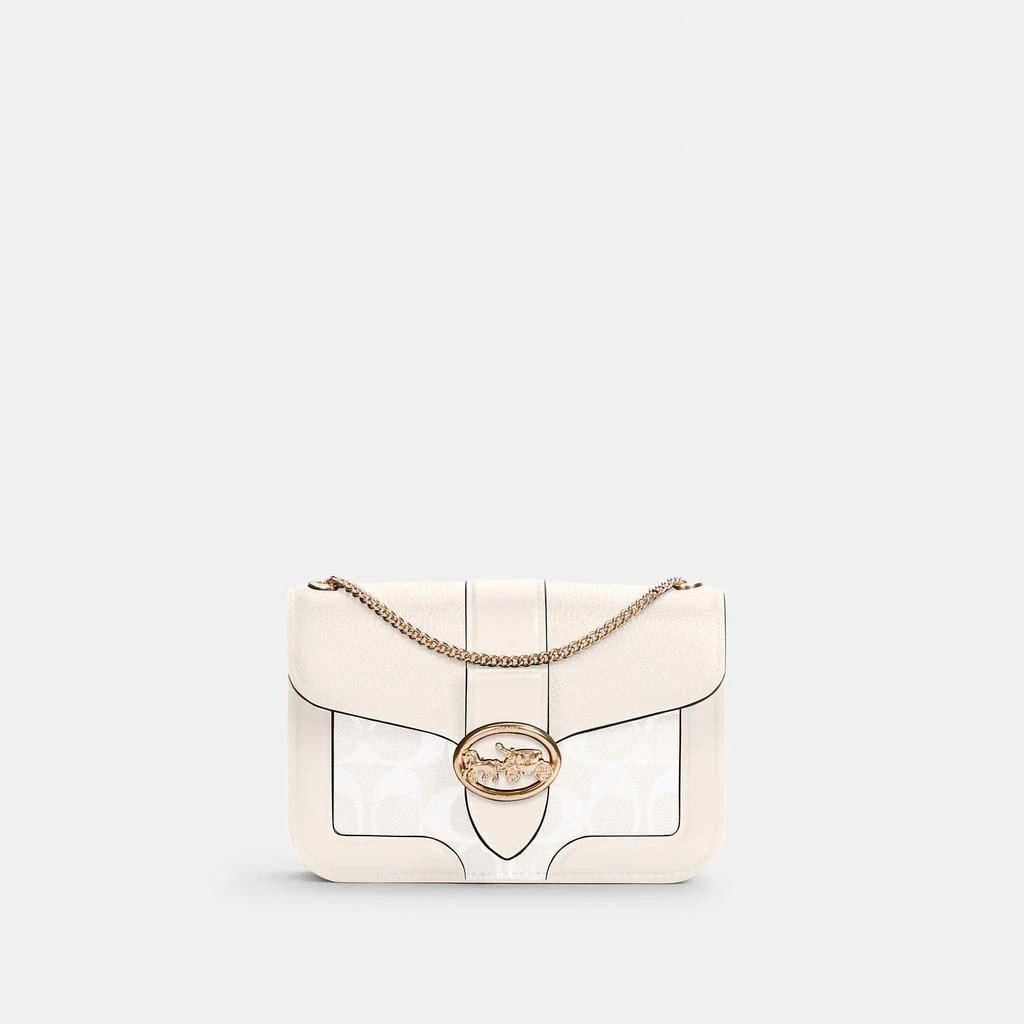 Coach Coach Outlet Georgie Crossbody In Signature Canvas 5
