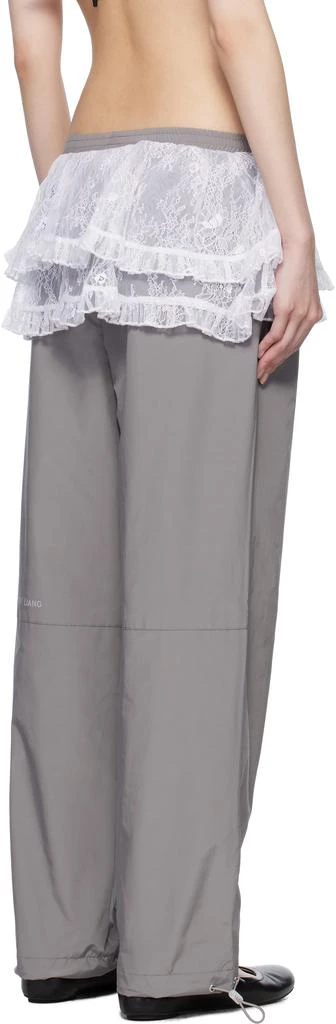 Sandy Liang Gray Rodez Trousers 3