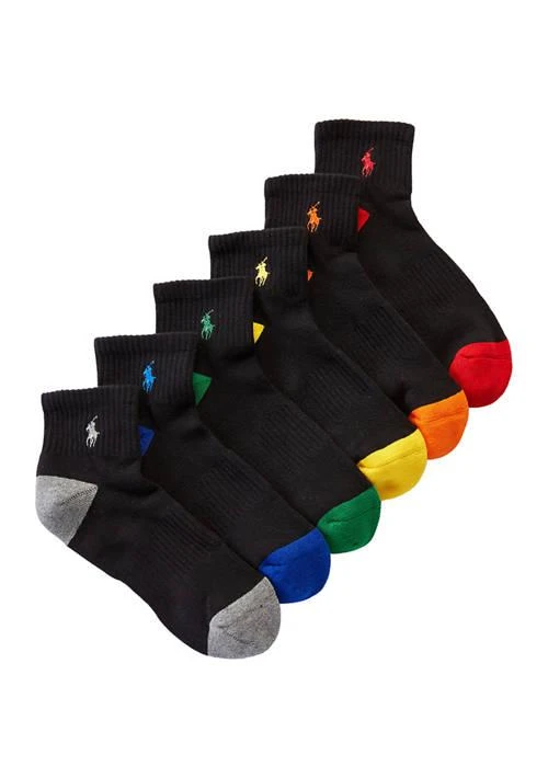 Ralph Lauren Ralph Lauren Quarter Socks 6 Pack 1