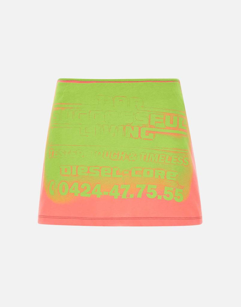 Diesel ‘O Hun’ cotton mini skirt