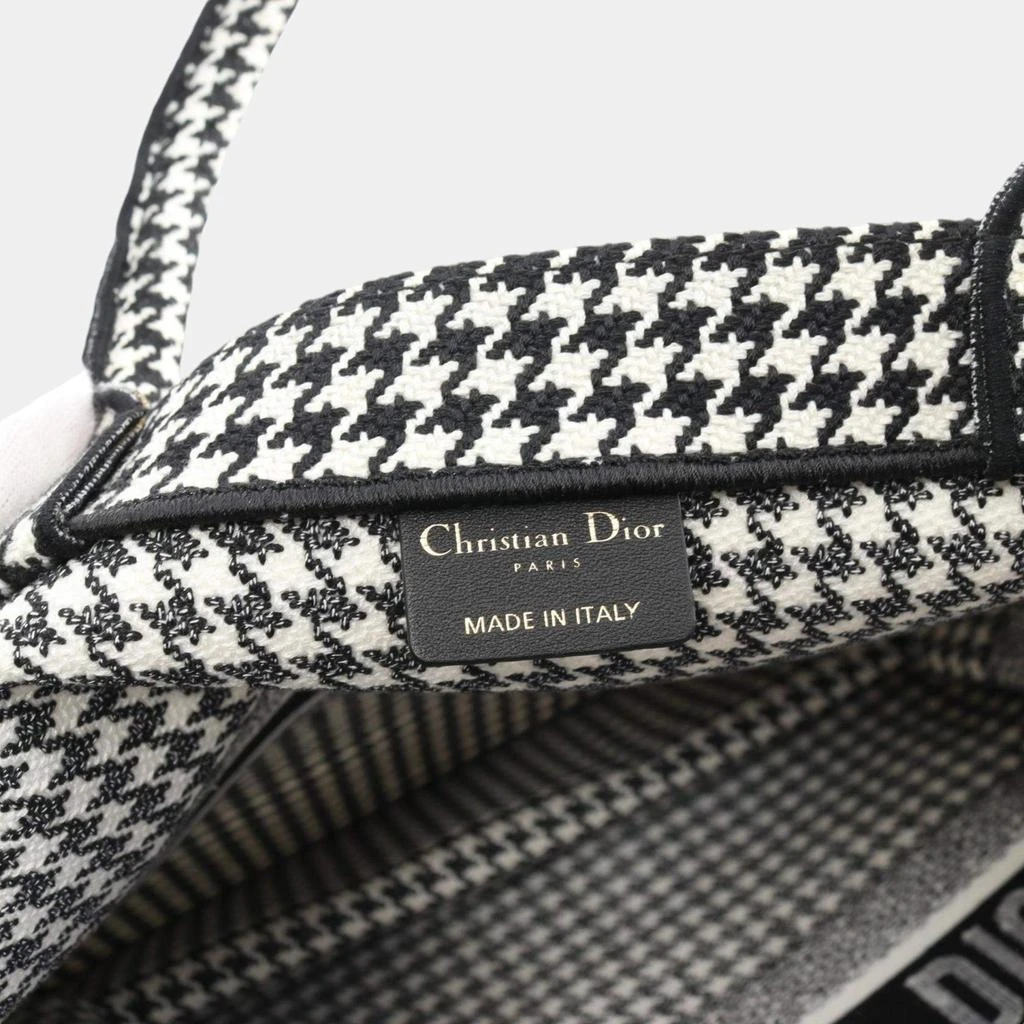 Dior Christian Dior Black White Canvas Dior Book Tote Large Bag 7