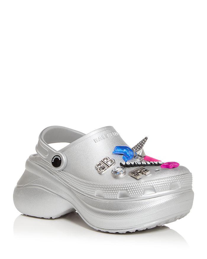◆CROCS◆ Balenciaga X Crocs Platform Clog Sandal Khaki 7208 Balenciaga x Crocs™ Men's Hardcrocs™ Platform Clogs | Neiman