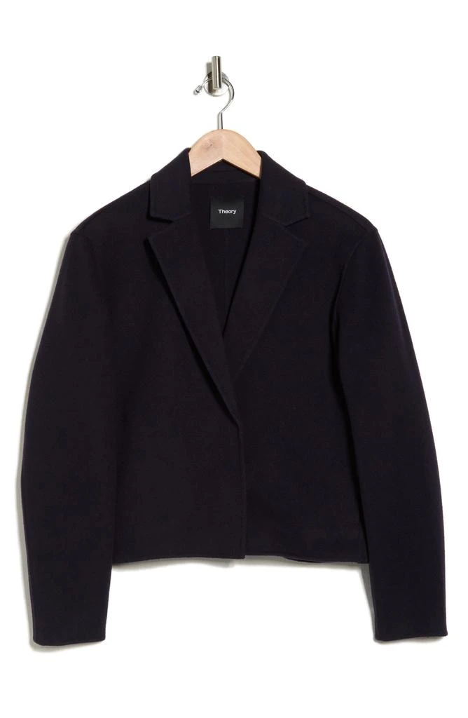 Theory Wool 
Cashmere Crop Blazer 3