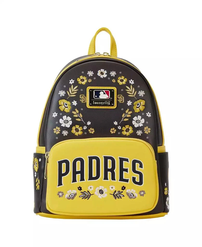 Loungefly Men's and Women's San Diego Padres Floral Mini Backpack 1