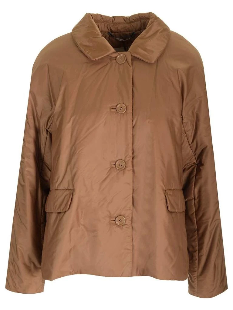 MAX MARA THE CUBE Max Mara The Cube Buttoned Padded Coat 1