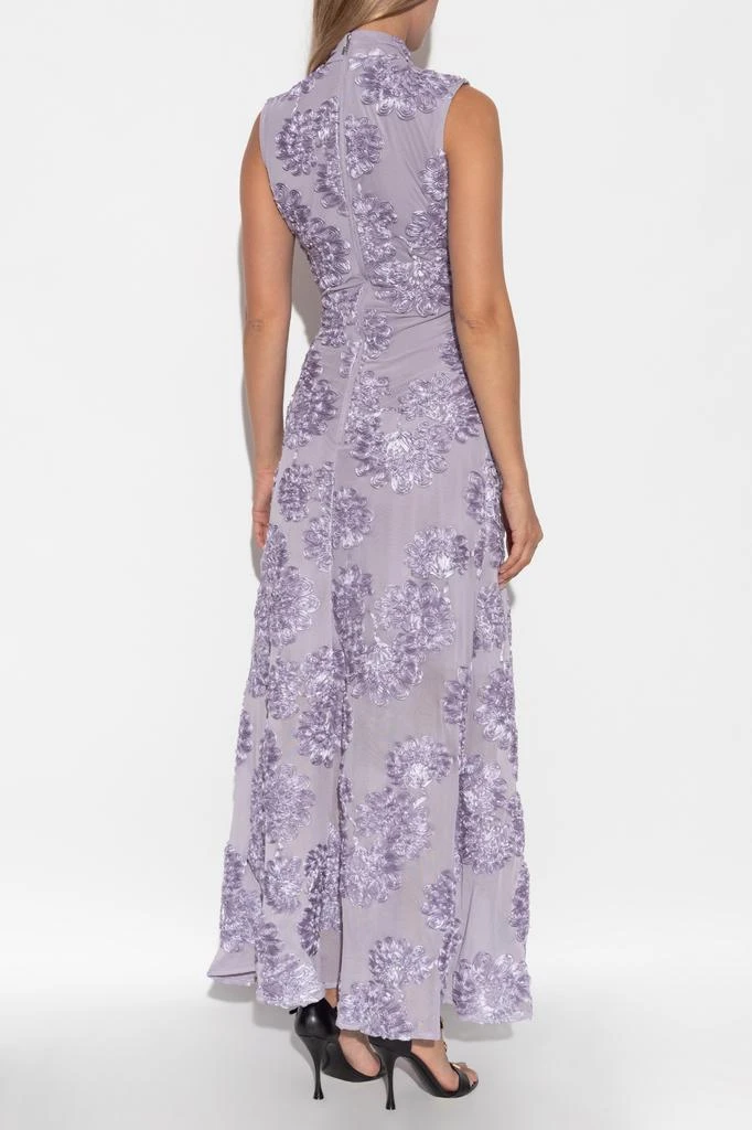 sachin and babi light blue dress Rotate Birger Christensen purple and blue floral