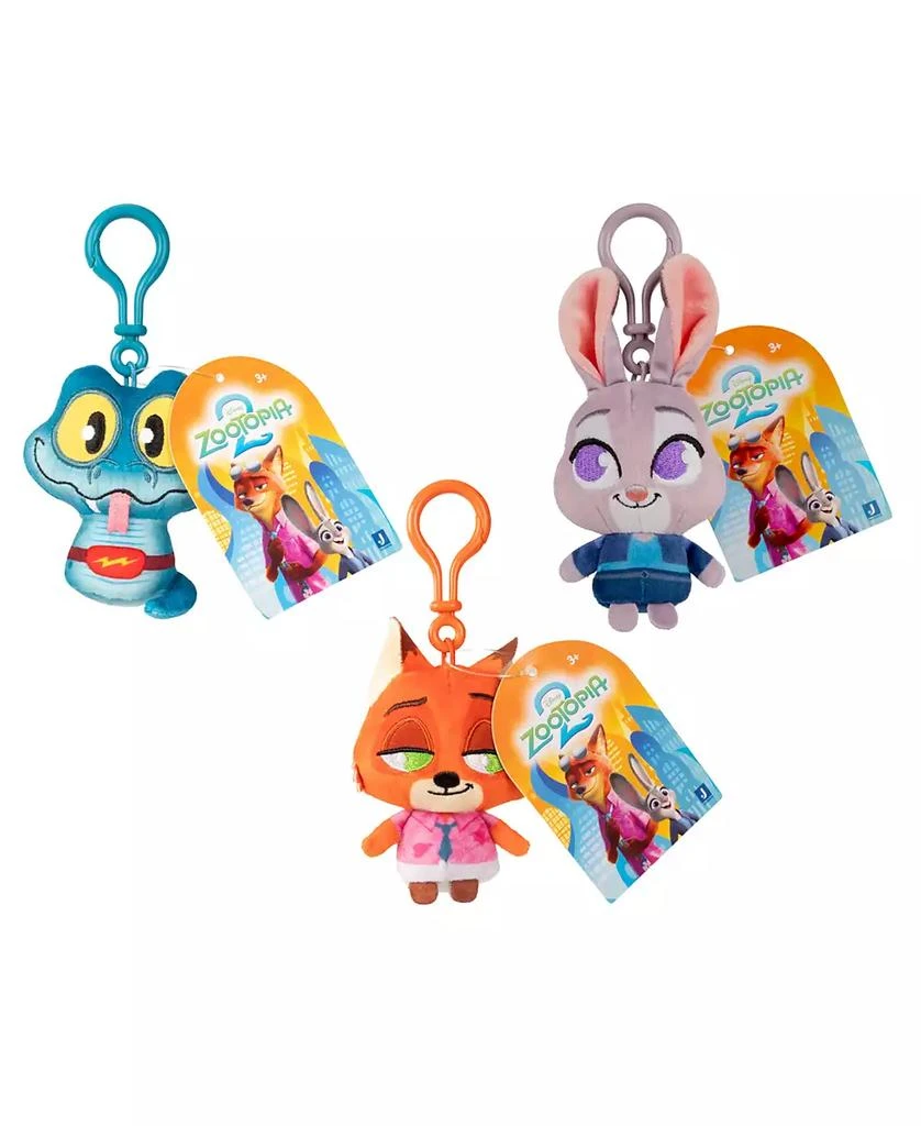 Zootopia 3" Clip-On Plush - Styles May Vary