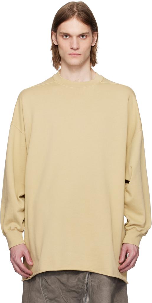 トップス RICK OWENS DEKSHDW Crewneck Rick Owens Patched over sweatshirt - Black - Men